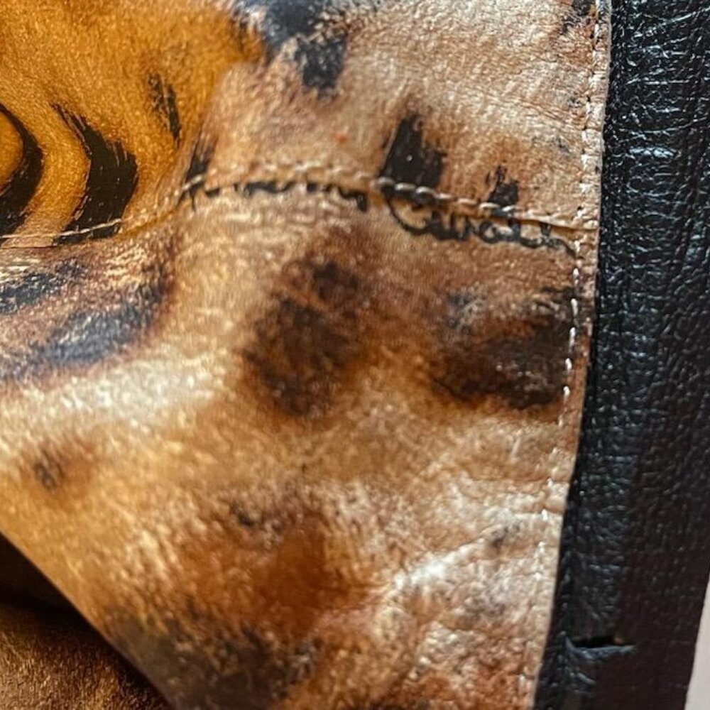 Authentic ARCHIVE Roberto Cavalli Fall 2005 Runway OTK Boots-SZ 10- UNWORN - Picture 13 of 14